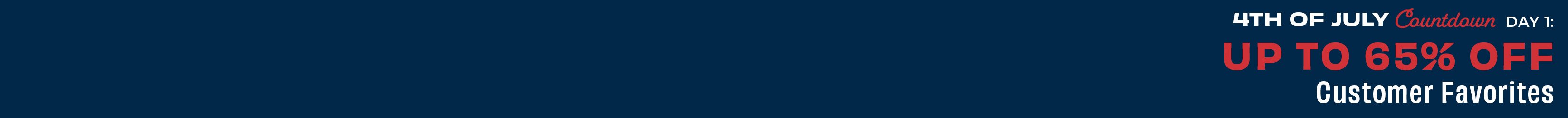 
<!-- AltImageNameForCategory -->
Day 1 - Customer Favorites