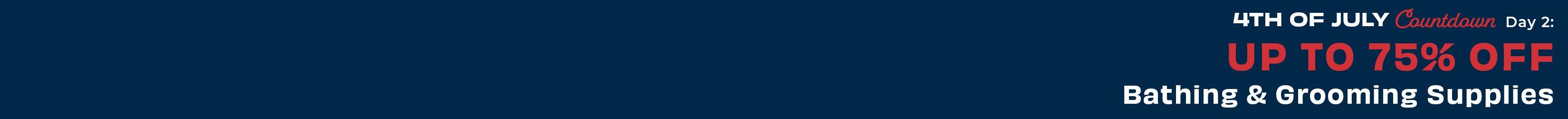 
<!-- AltImageNameForCategory -->
Day 2 - Grooming Supplies