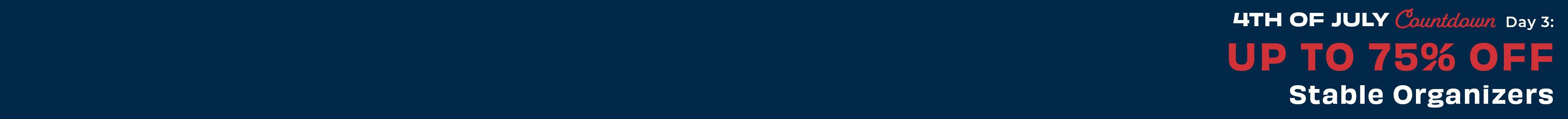 
<!-- AltImageNameForCategory -->
Day 3 - Stable Organizers