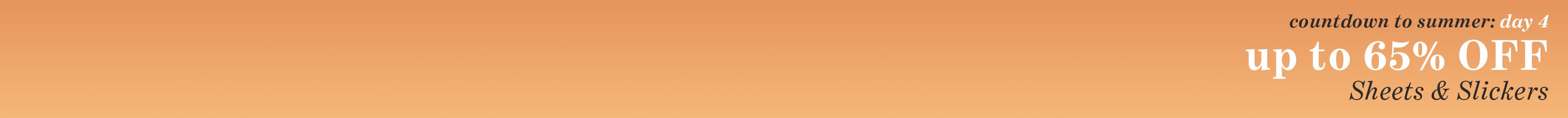 
<!-- AltImageNameForCategory -->
Countdown to Summer: Day 4