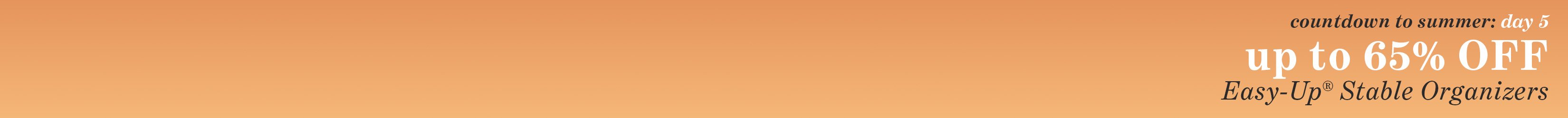 
<!-- AltImageNameForCategory -->
Countdown to Summer: Day 5