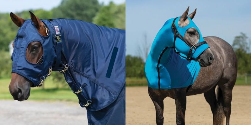 Horse Blanket Hood and Slicker Hood