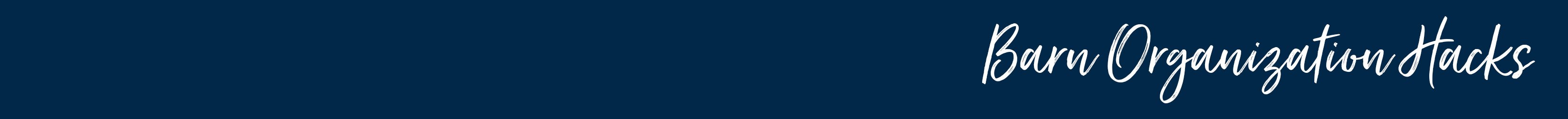 
<!-- AltImageNameForCategory -->
Tack Room Hacks