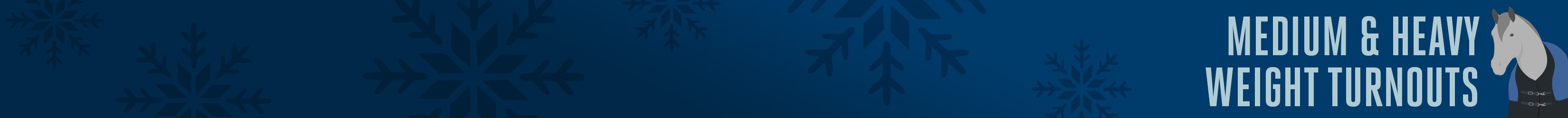 
<!-- AltImageNameForCategory -->
Medium & Heavyweight Turnout Blankets