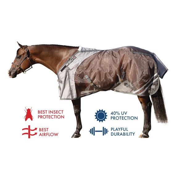 Why is this fly sheet the best for dual insect protection and airflow?