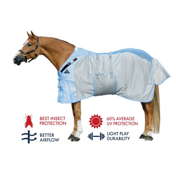 Why is this Hybrid Fly Sheet the best dual insect and UV protection?