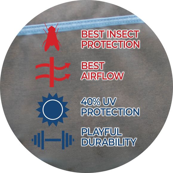 Schneiders® Mosquito Mesh II Draft Fly Mask with Ears | Schneiders