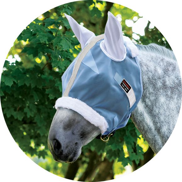 Nose to Ear Protection with the Mosquito Mesh Fly Masks