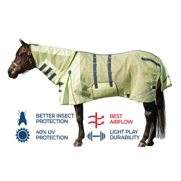 The No-Chew, Breathable Fly Sheet for Hot Weather