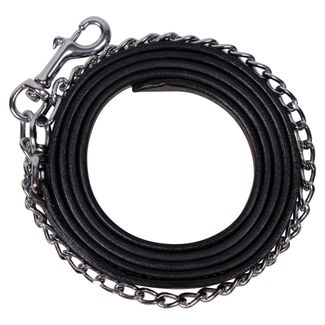 Billy Royal® Leather Lead with 24" Chrome Chain
