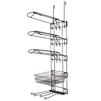 Easy-Up® Pro 5 Tier with 3 Saddle Racks, Basket & Swing Armsimage