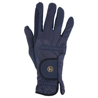 Guanti Da Equitazione AKRS-6119 Per Donna - Con Catena, Lycra E Pelle - Foto 11