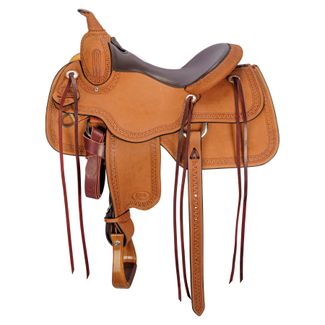 Billy Royal® Elite Oiled Roughout Ranch Saddleimage