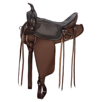 Schneiders® Leather-Cordura Western Trail Saddle