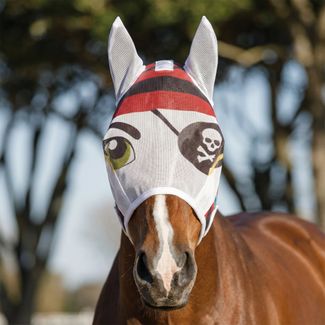 Schneiders® Dura-Mesh Mrs. Pirate Designer Fly Mask with Earsimage