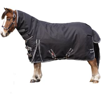 StormShield® Classic II Attached Neck Euro Surcingle 220g Medium Weight Mini Turnout Blanketimage