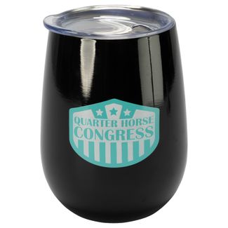 2024 Quarter Horse Congress 10oz Wine Tumblerimage