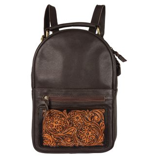 Schneiders® Tooled Leather Small Backpackimage
