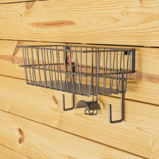 Schneiders® Easy-Up Pro 20 Stall Front Grooming Basket and Tack Rack