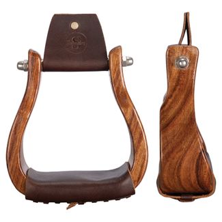 Schneiders® Angled Offset Wooden Stirrupsimage
