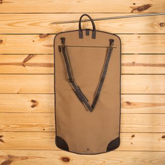K3DE Heritage Canvas and Leather Garment Bag