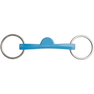 Metalab® Flexi Semi-Soft Ported Mullen Loose Ring Snaffle Bitimage