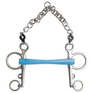 Metalab® Flexi Semi-Soft Mullen Long Pelham Bitimage