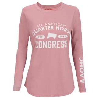 2025 Congress Ladies Performance Long Sleeve Tapered Shirtimage