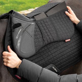 LeMieux ProSorb Plain 3 Pocket Quilted Half Padimage