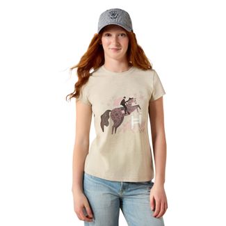 Ariat Kids Floral Leap Teeimage