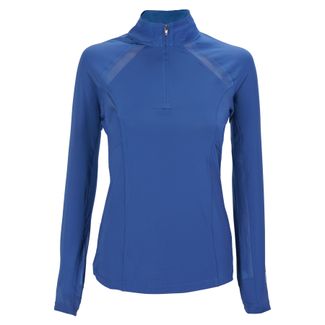 K3DE Ladies Long Sleeve 1/4 Zip Sun Shirtimage