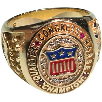 2025 Congress Finalist Oval 14K Yellow Gold Ringimage