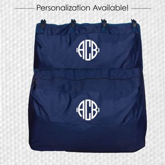 Large Top Center Monogram