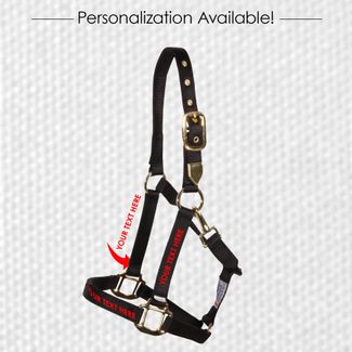 Embroidered Overlay for Supreme 3 Ply Halter w/Brassimage