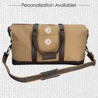 Canvas Bag - Small Monogram- Top, Centerimage