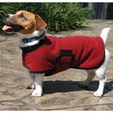 Dura-Tech® Fleece Dog Coat - Puppy, XXS, XS16729_burgundy_swatch.jpg image