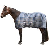 Dura-Tech® Ripstop Poly Plaid Stable Sheet32847_navytanplaid.jpg image