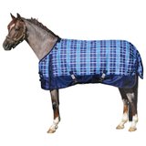 Dura-Tech® VIKING Pony Print Heavyweight Turnout33456_blueplaid.jpg image