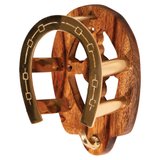 Berlin Brass & Wood Fancy Horseshoe Bridle Hanger41448_brass.jpg image