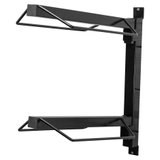 Easy-Up® Mounted 2-Tier Saddle Rack43165_black.jpg image