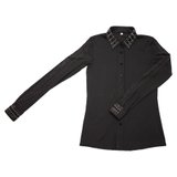 Schneiders® Ladies Sarah Crystal Western Show Shirt43715_black.jpg image