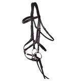 Schneiders® Ergonomic Monocrown Figure 8 Bridle with Removable Fleece44895_havana.jpg image