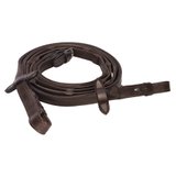 Schneiders® Rubber Lined Leather Reins with Stops45259_havana.jpg image
