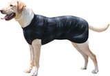 Dura-Tech Windowpane Plaid Fleece Dog Coat45334_black.jpg image