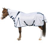 Schneiders® Soft Interlock Mesh II Attached Neck Euro Surcingle Pony Fly Sheet45852_white.jpg image