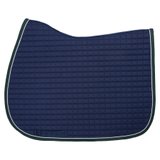 Schneiders® Wicking Quilted All Purpose Saddle Pad45874_navygreen.jpg image