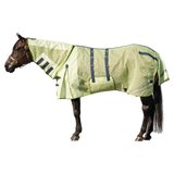 Schneiders® No Chew Ripstop Nylon Mesh II Attached Neck Euro Bellyband Fly Sheet45949_lime.jpg image