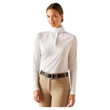 Ariat Ladies Sunstopper 3.0 Show Shirt Long Sleeve46012_white.jpg image
