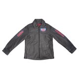 2024 Congress Ladies Fit Leather Jacket46298_charcoal.jpg image