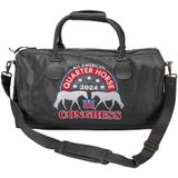 2024 Quarter Horse Congress Embroidered Leather Duffle Bag46304_charcoal.jpg image